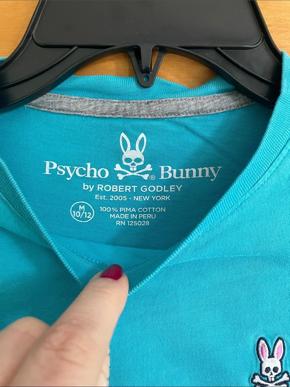 Psycho Bunny Teal Short Sleeve Tee M (10/12) with Cat Jack Jeans 12